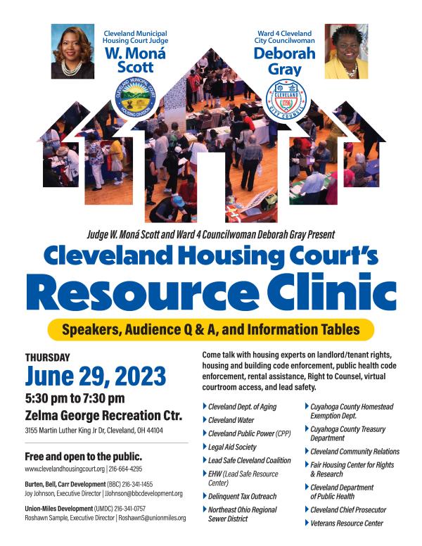 Ward 4 Resource Clinic | Cleveland City Council