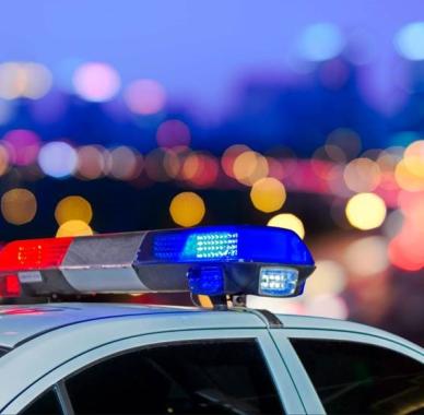 police car