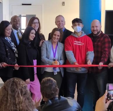 Verizon Community Learning Center Ribbon Cutting
