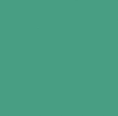A green background.